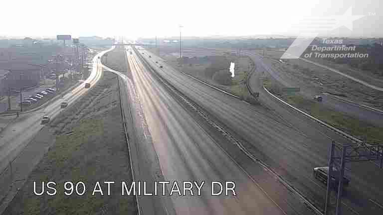 Traffic Cam San Antonio › West: US 90 at Military Dr Player