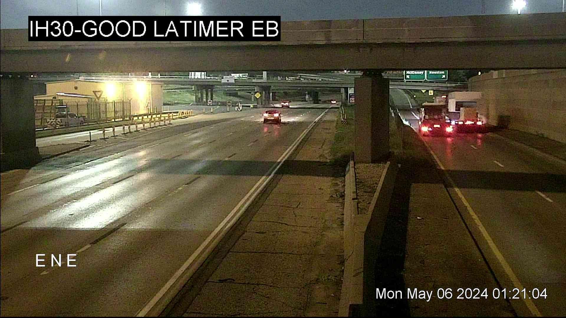 Traffic Cam Deep Ellum PID › East: I-30 @ Good Latimer EB Player