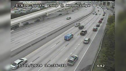 Traffic Cam Houston › West: I-610 South Loop @ Woodridge Player