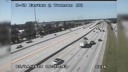 Traffic Cam Humble › South: IH-69 Eastex @ Townsen (S) Player
