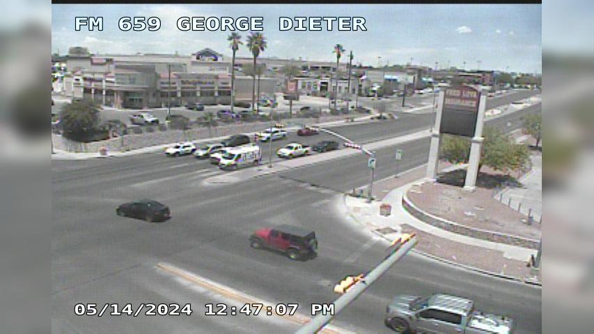 Traffic Cam El Paso › North: FM-659/Zaragoza @ George Deiter Player