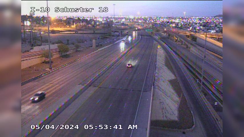 Traffic Cam El Paso › West: IH-10 @ Schuster Player