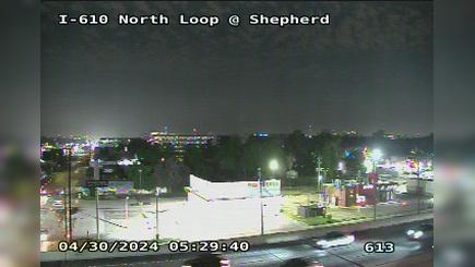 Traffic Cam Houston › West: IH-610 North Loop @ Shepherd Player