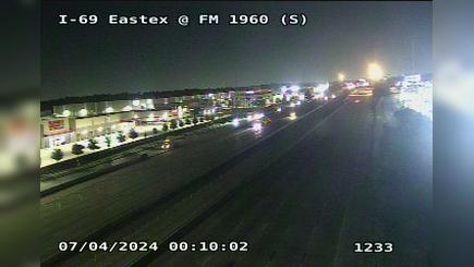 Humble › South: I-69 Eastex @ FM 1960 (S) Traffic Camera