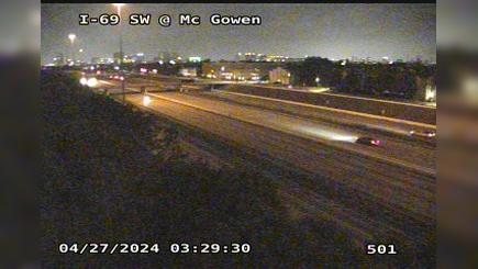 Traffic Cam Houston › South: IH-69 Southwest @ Mc Gowen Player