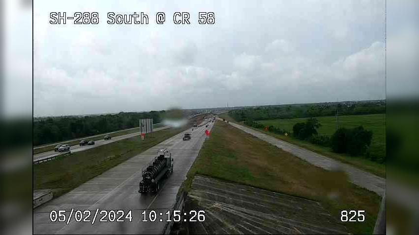 Manvel › South: SH-288 South @ CR Traffic Camera