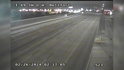 Traffic Cam Houston › South: IH-69 Southwest @ W. Bellfort Player