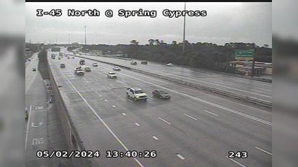 Old Town Spring › South: IH-45 North @ Spring Cypress Traffic Camera