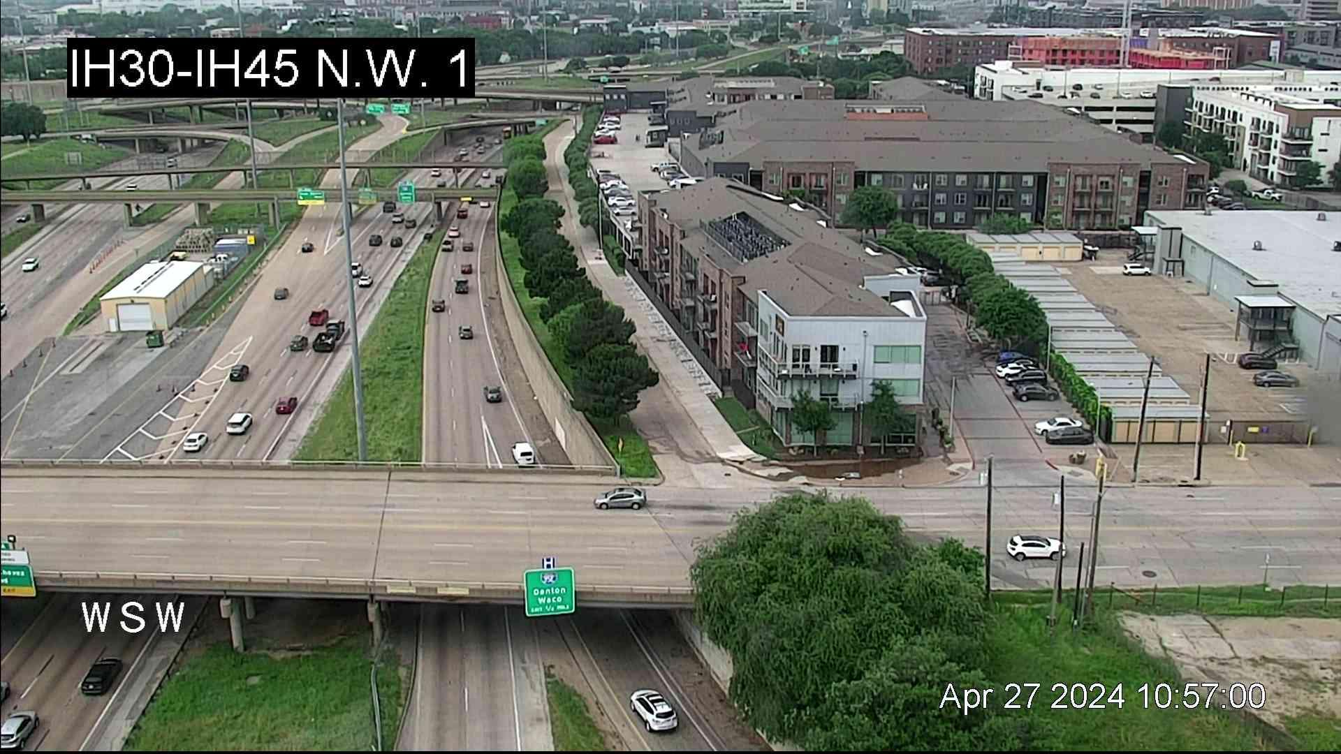 Traffic Cam Downtown PID › East: I-30 @ I-45 N.W. Player