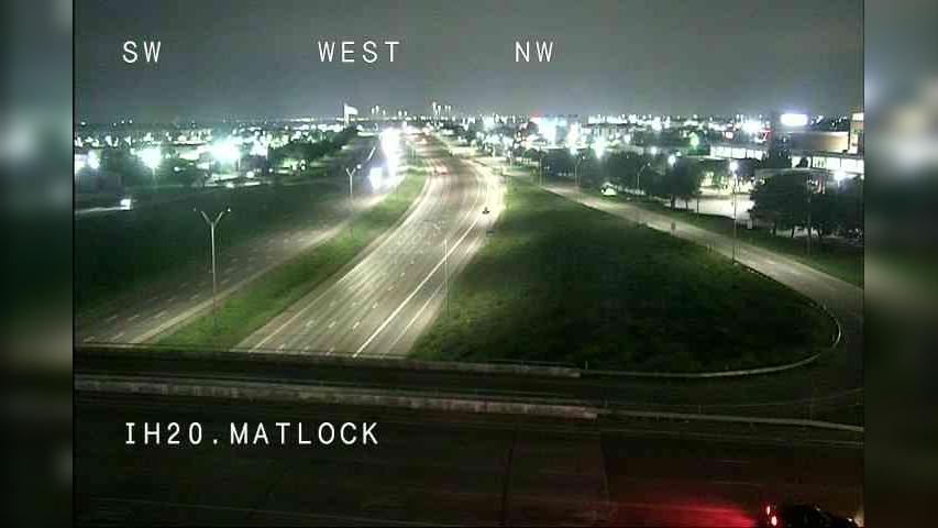 Arlington › East: I-20 @ Matlock Traffic Camera