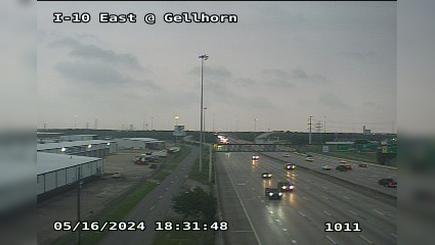 Traffic Cam Houston › West: I-10 East @ Gellhorn Player