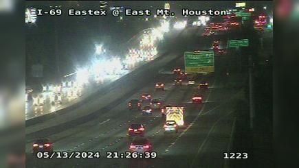 Traffic Cam Aldine › South: I-69 Eastex @ East Mt. Houston Player