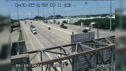 Stafford › South: I-69 Southwest @ US 90 A (N) Traffic Camera