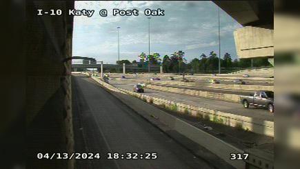 Traffic Cam Houston › West: I-10 Katy @ Post Oak Player