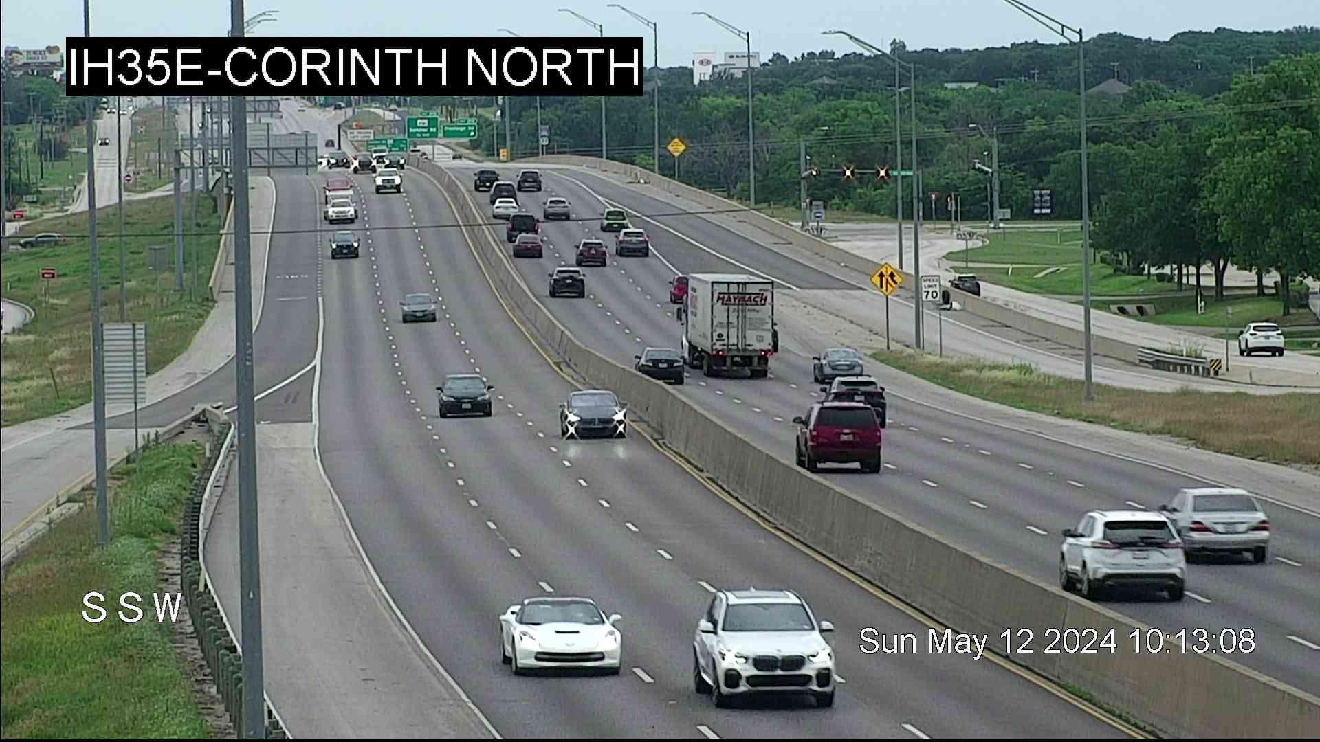 Corinth › North: I-35E - North Traffic Camera
