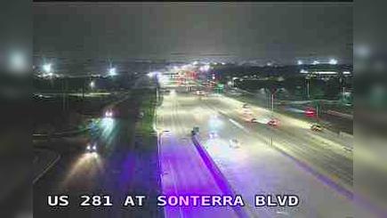 Traffic Cam San Antonio › South: US 281 at Sonterra Blvd Player
