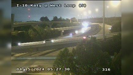 Traffic Cam Houston › West: IH-10 Katy @ West Loop (S) Player