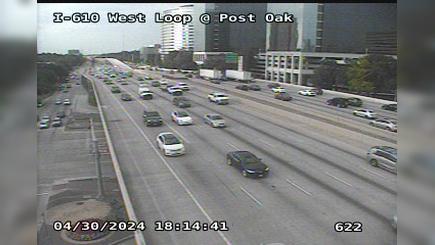 Traffic Cam Houston › South: I-610 West Loop @ Post Oak Player