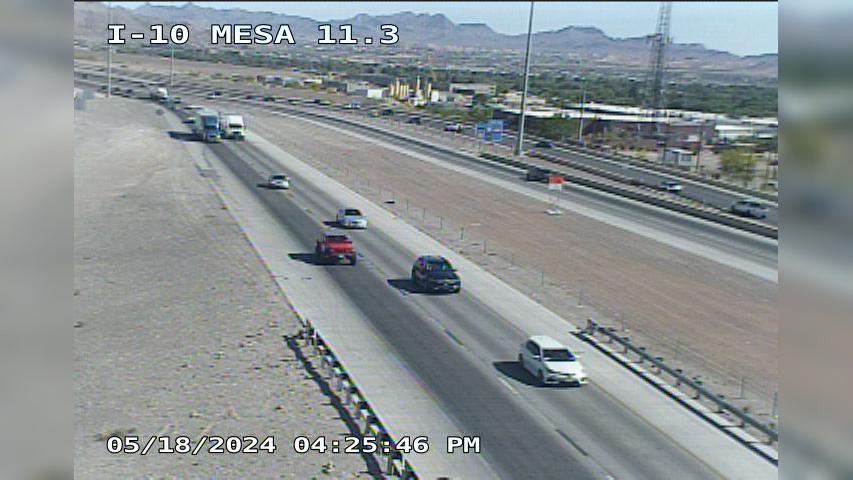 El Paso › West: I-10 @ Mesa Traffic Camera
