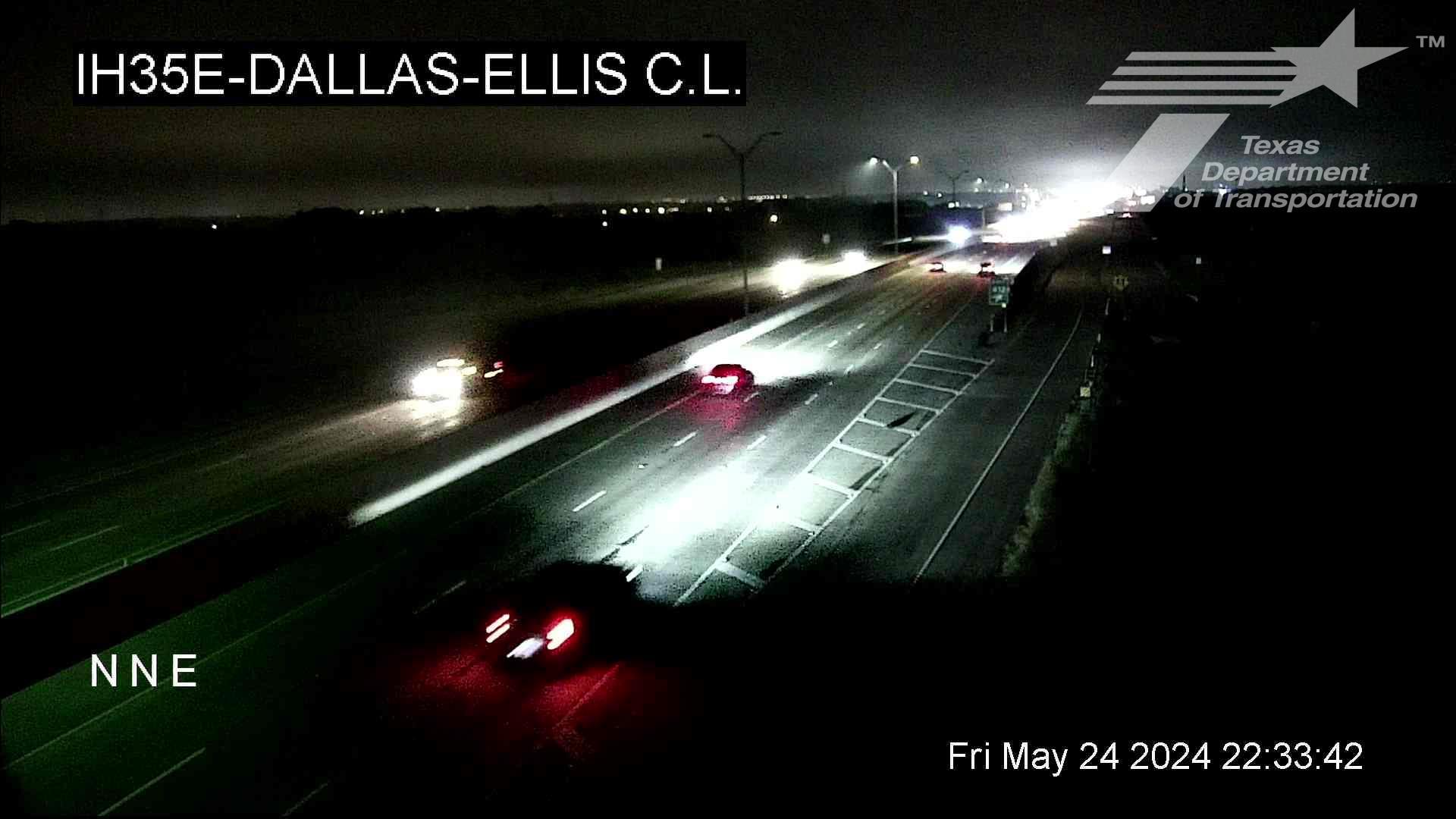 Lancaster › North: I-35E @ Dallas-Ellis CL Traffic Camera