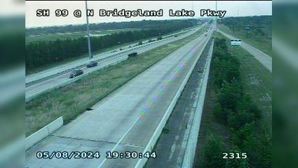 Bridgeland › North: SH99 @ N - Lake Parkway Traffic Camera
