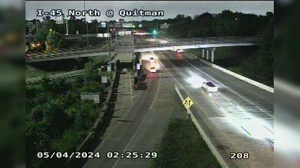 Traffic Cam Houston › South: IH-45 North @ Quitman Player