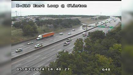Houston › South: I-610 East Loop @ Clinton Traffic Camera