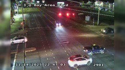 Traffic Cam Webster › South: SH 3 @ Bay Area Blvd Player