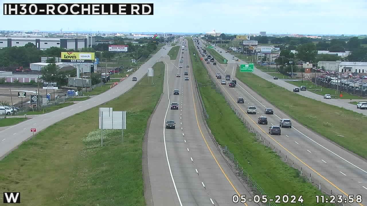 Traffic Cam Fate › East: I-30 @ Rochelle Rd Player