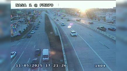 Traffic Cam Webster › East: NASA 1 @ FM270 Player