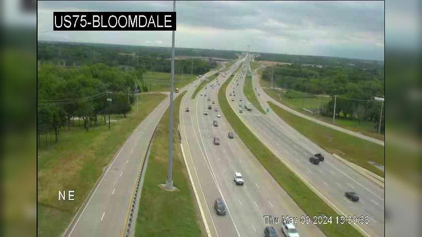 McKinney › North: US 75 @ Bloomdale Traffic Camera