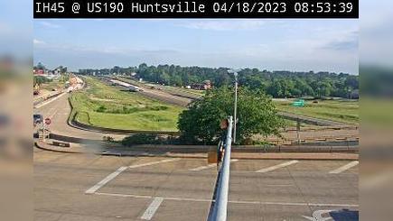 Huntsville › North: I-45@US 190 Traffic Camera