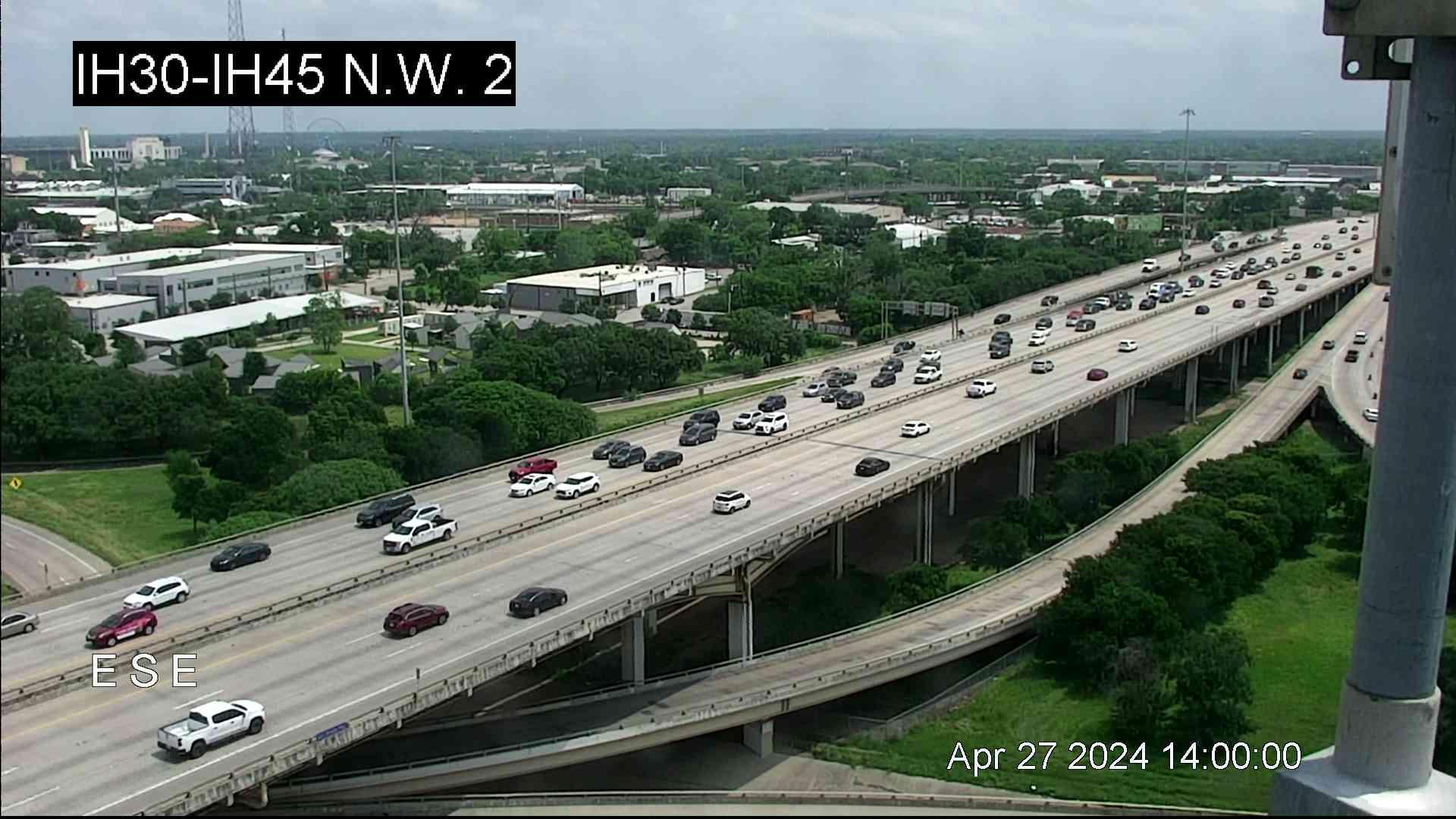 Traffic Cam Downtown PID › East: I-30 @ I-45 N.W. Player