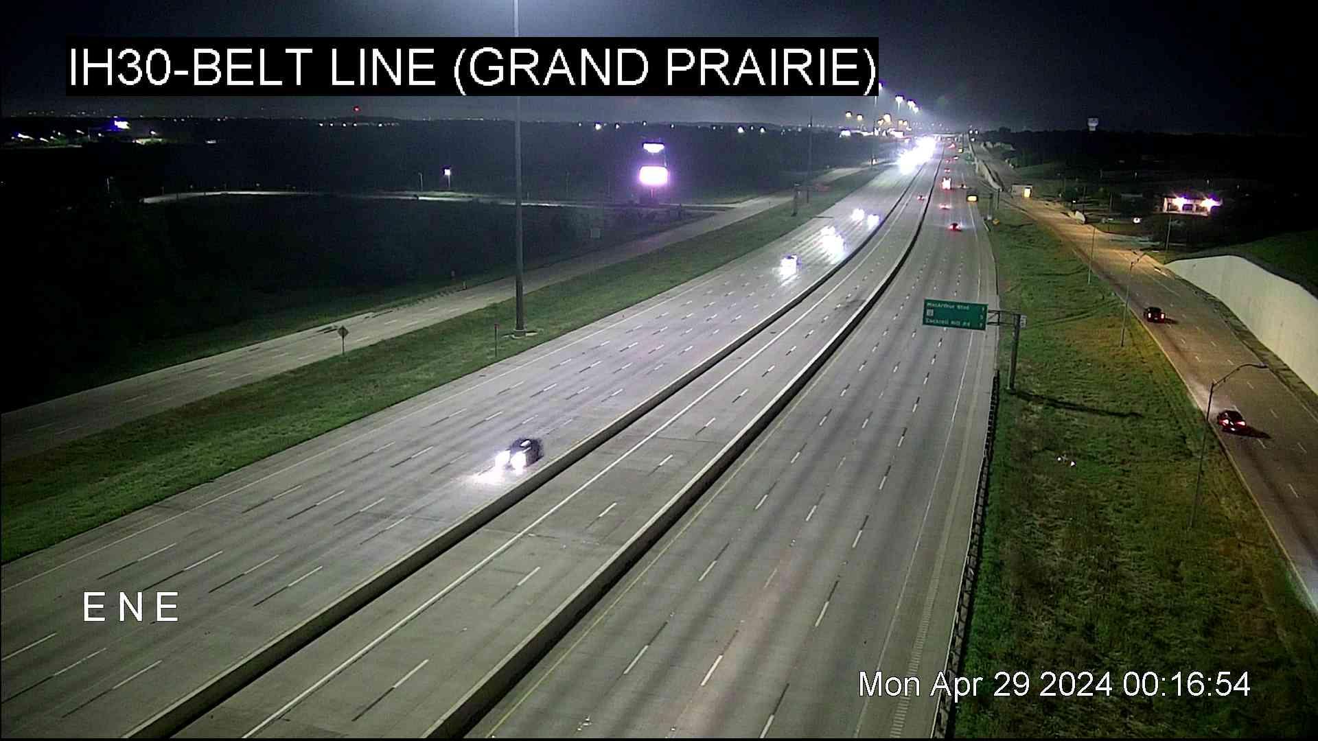 Grand Prairie › East: I-30 @ Belt Line Traffic Camera