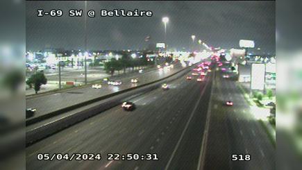Traffic Cam Houston › South: IH-69 Southwest @ Bellaire Player