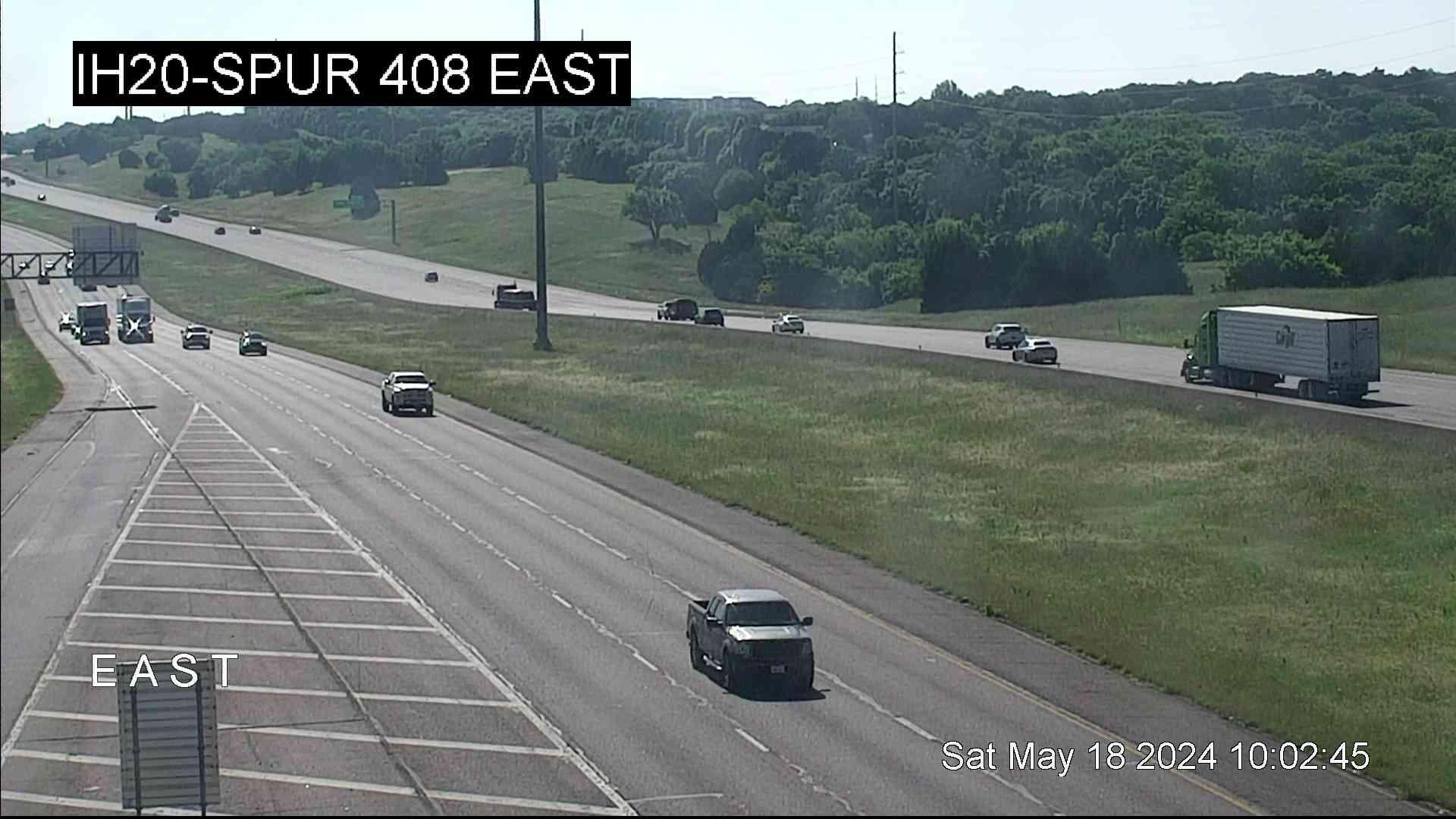 Traffic Cam Dallas › East: I-20 @ Spur 408 East Player