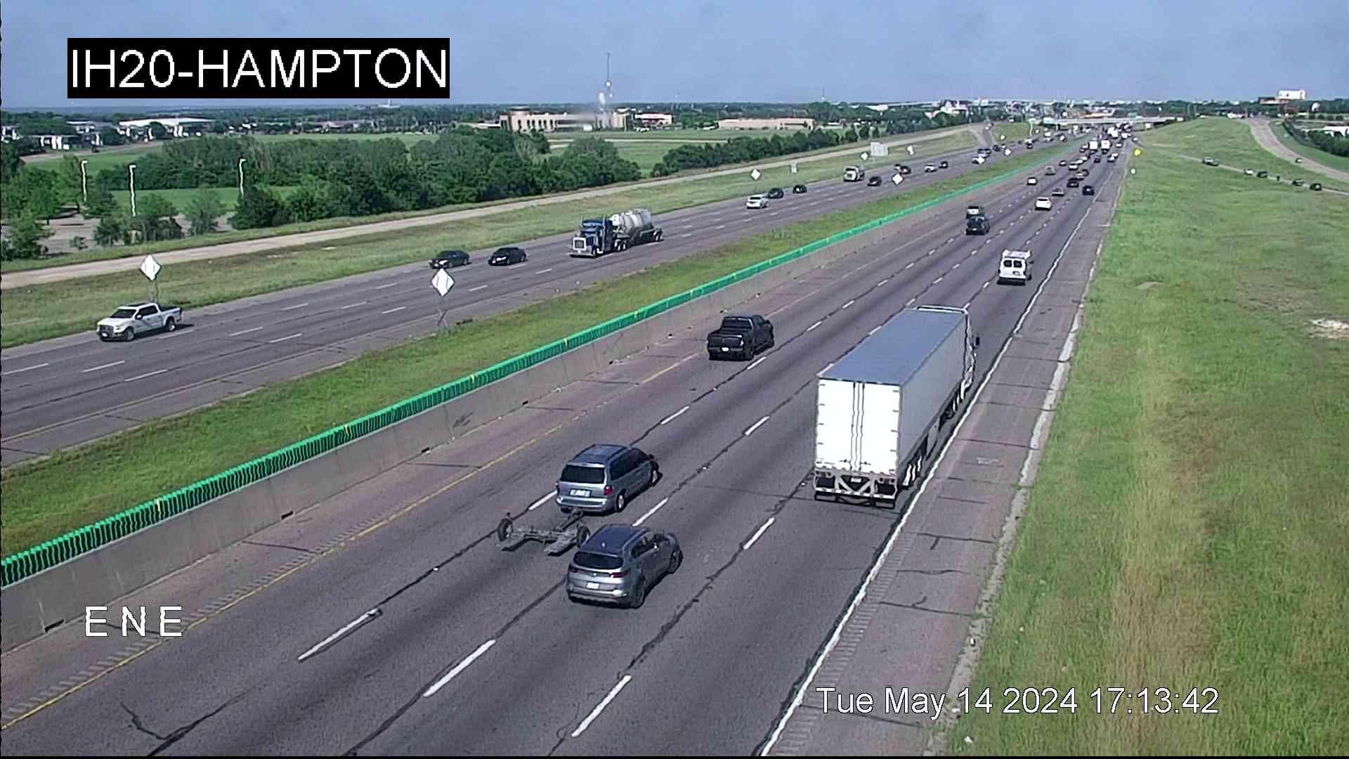 Dallas › East: I-20 @ Hampton Traffic Camera