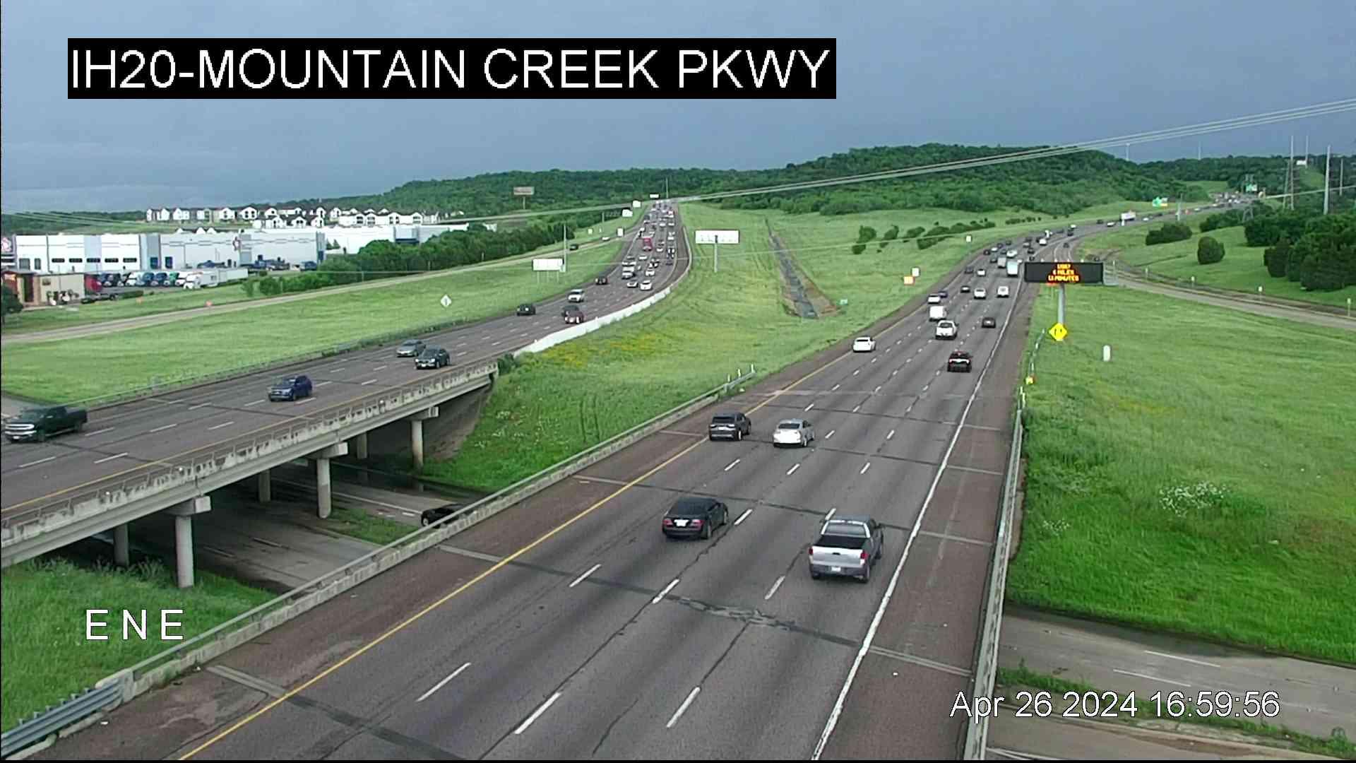 Traffic Cam Dallas › East: I-20 @ Mountain Creek Pkwy Player