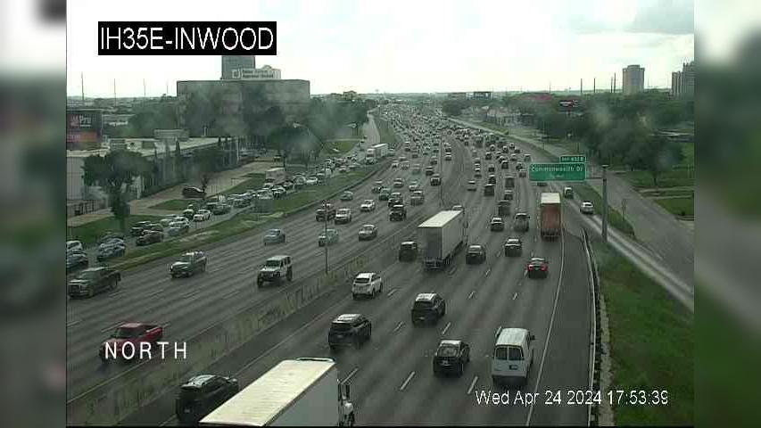 Dallas › North: I-35E @ Inwood Traffic Camera