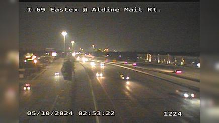 Traffic Cam Aldine › South: I-69 Eastex - Mail Route Player