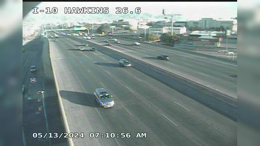 El Paso › West: I-10 @ Hawkins Traffic Camera