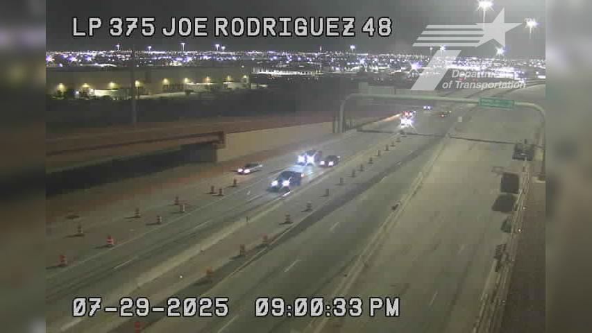 Traffic Cam El Paso › East: LP-375 @ Joe Rodriguez Player