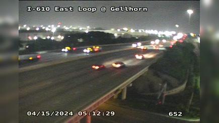 Traffic Cam Houston › South: I-610 East Loop @ Gellhorn Player