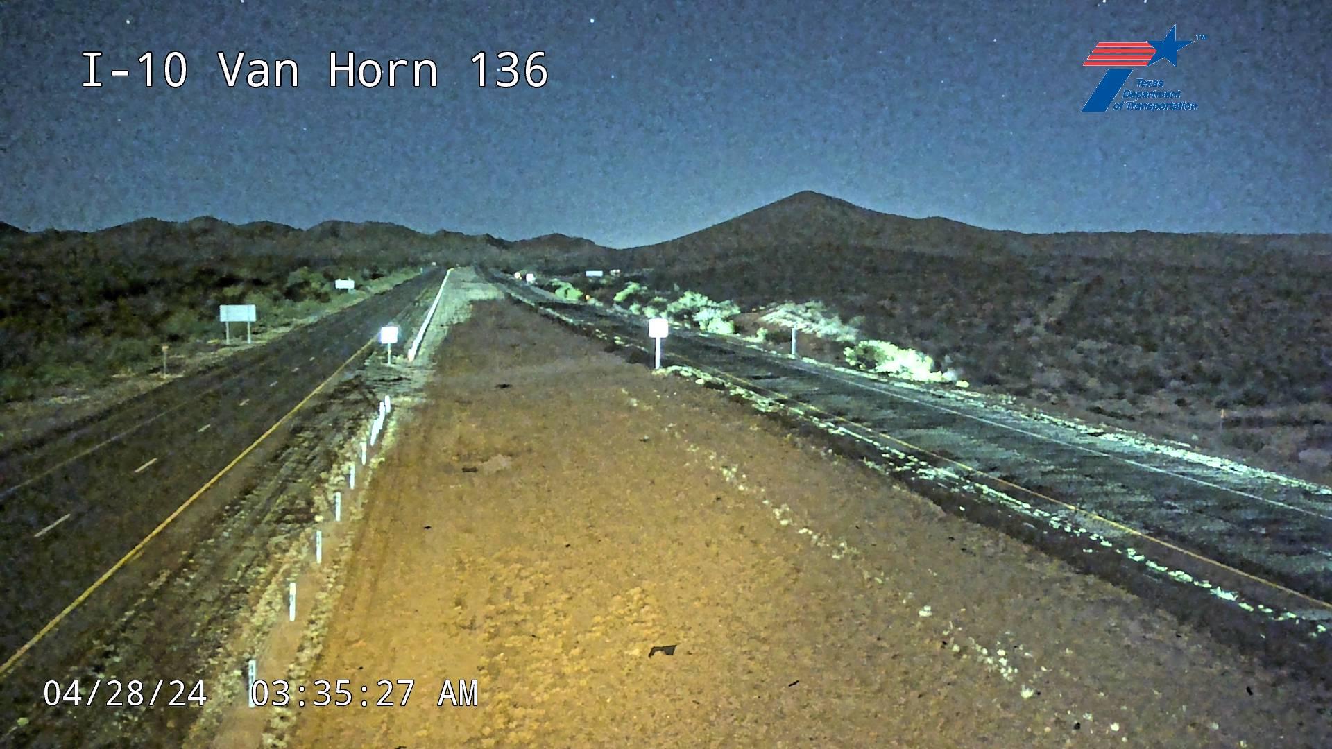 Corner Windmill › West: I-10 @ Van Horn MM 136 Traffic Camera