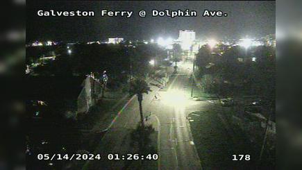 Traffic Cam Galveston › North: Ferry at Dolphin Ave Player
