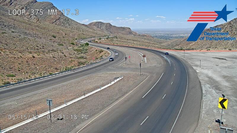 Traffic Cam El Paso › East: LP-375 @ MM 17.3 Player