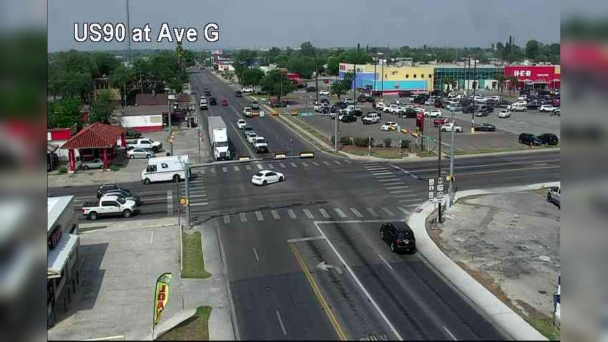 Traffic Cam Del Rio › East: US 90 @ Ave G Player