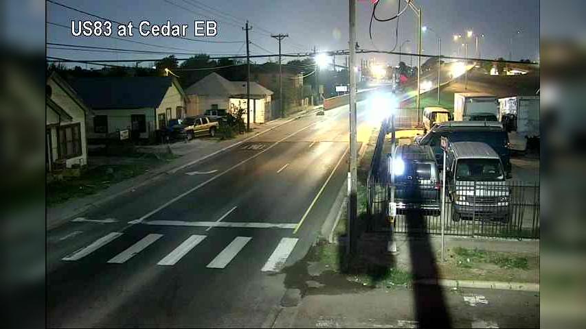 Laredo › West: US 83 at Cedar WB Traffic Camera