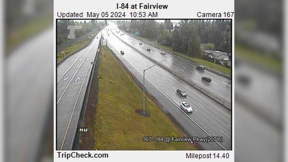 Fairview: I-84 at Traffic Camera
