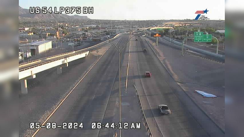 Traffic Cam El Paso › North: US-54 @ LP-375/BH Player